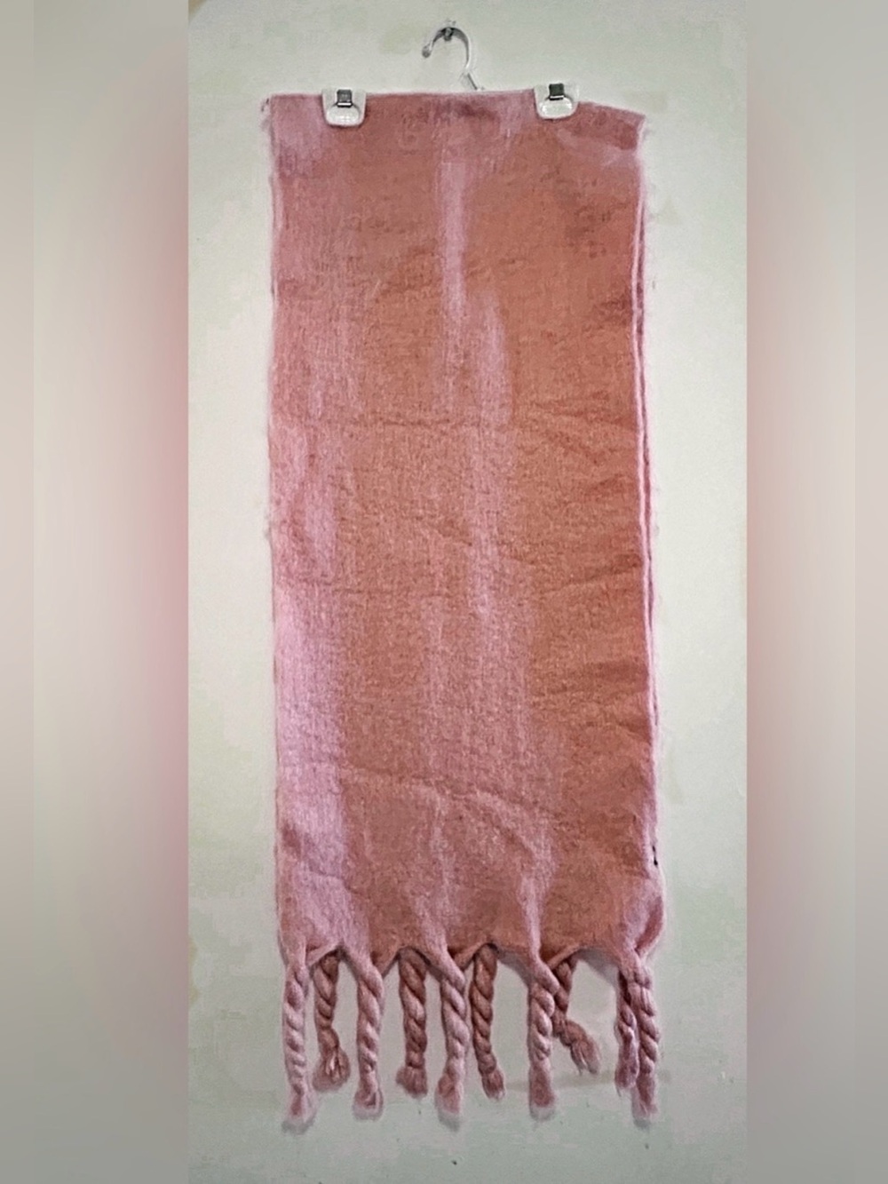 Soft Pink Fringe Scarf - Women Accessories